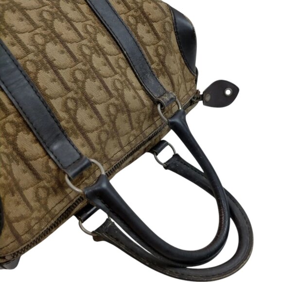 128303BQ (L4) Christian Dior Hand Bag Brown Canvas - Picture 5 of 9